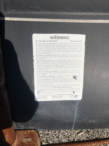 Landa Waterstaxx Four Compartment Tank