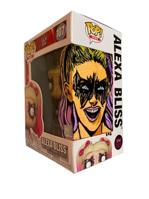 Funko Pop WWE Alexa Bliss #107 Sports Wrestling Customs by PopQueen 1/1
