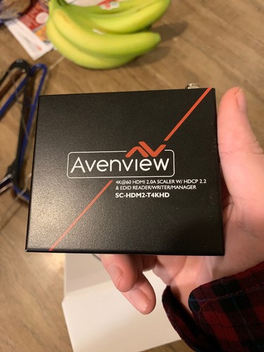 Avenview SC-HDM2-T4KHD HDMI Scaler 4K/60 with EDID Manager