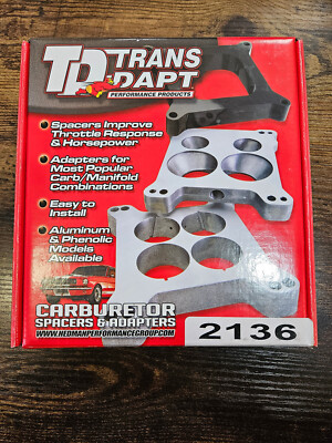 Carburetor Spacer Trans Dapt Performance 2136