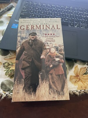Germinal VHS 2 Tape Set Gerard Depardieu