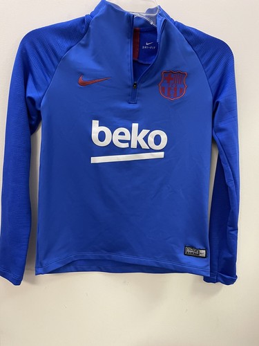 Nike FC Barcelona Sz YM M Training Top Jersey Blue BEKO SI20