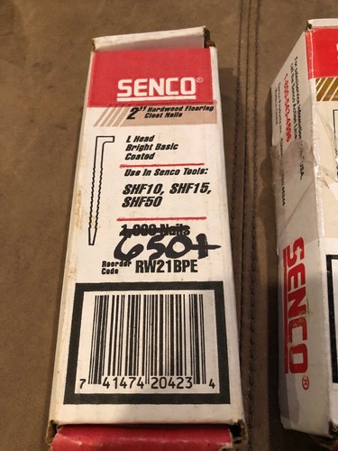 Senco Pneumatic and manual Hardwood flooring  1-3/4