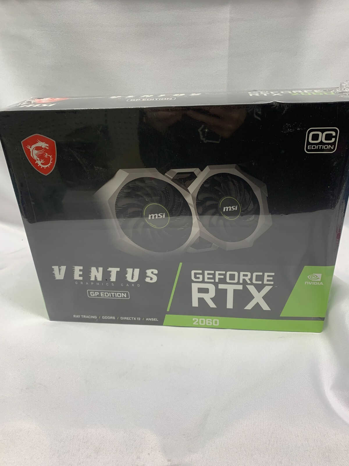 動作品:MSI RTX2060 VENTUS GP EDITION 箱あり Msi Gaming -GEFORCE RTX 2060 GP OC *New-Sealed | eBay