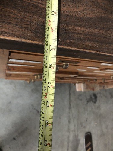 Dentist Supply Or Tool Cabinet Wood Sliding Drawers