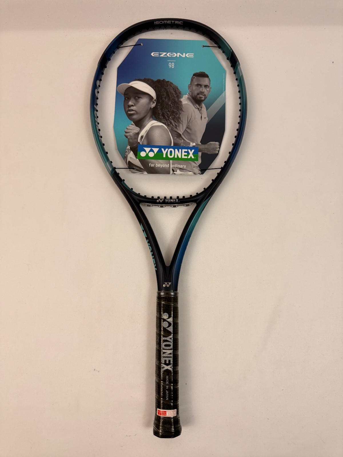 YONEX EZONE 98 テニスラケット ※グリップレザー変更済み YONEX EZONE 98 テニスラケットグリップ2