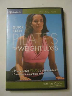 Quick Start Pilates For Weight Loss (DVD and CD 2005) (015-12)