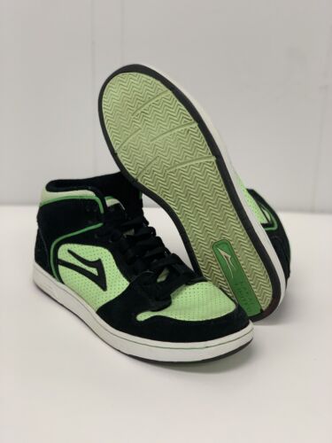 Lakai Telford Skate Shoe Footwear Size 11.5 Black/Green Lakai Telford Skate Shoe Footwear Size 11.5 Black/Green