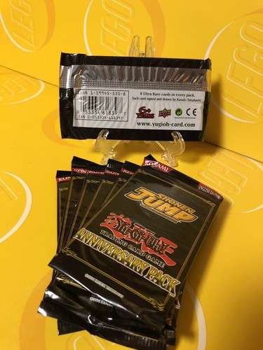 Yugioh x1 Shonen Jump Anniversary Booster Pack! Very Rare & Scarce! New In Pack!