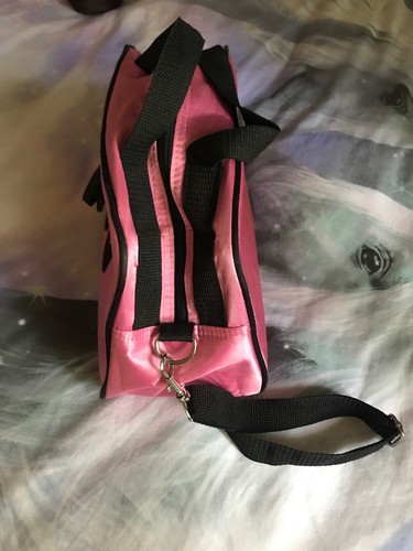 Pink Satin girls dance bag