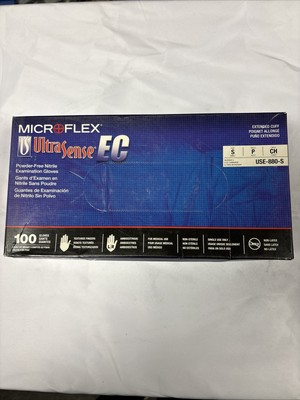 Microflex Ultra Sense EC - Small - 100 Count