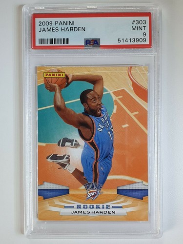 2009 Panini James Harden Rookie #303 - PSA 9 | eBay