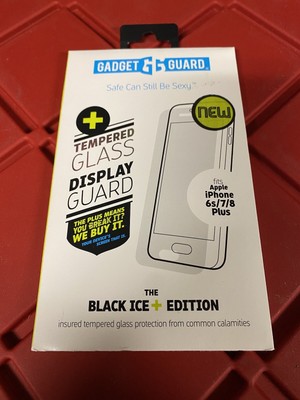 Gadget Guard Black Ice Tempered Glass Screen Protector for iPhone 7/8 Plus