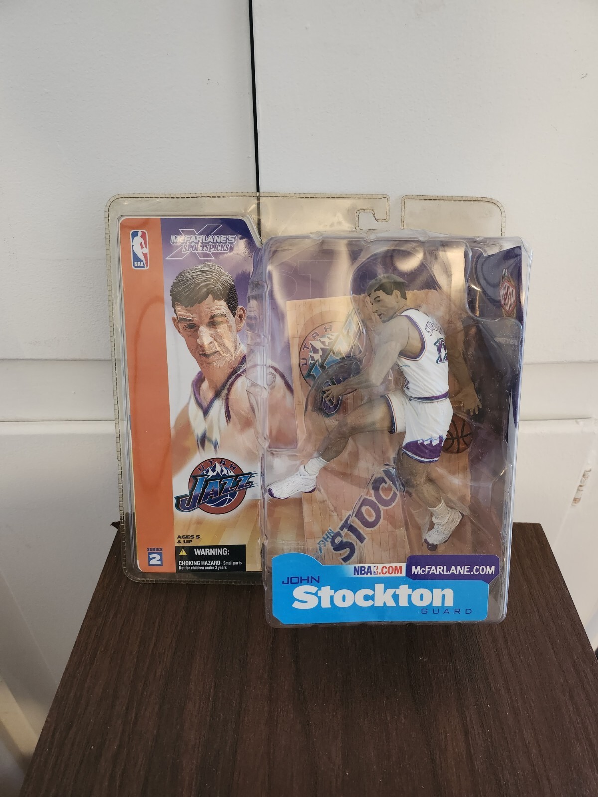NBA★JOHN STOCKTON★フィギュア★MCFARLANE John Stockton McFarlane Sportspicks NBA Series 2 Utah Jazz