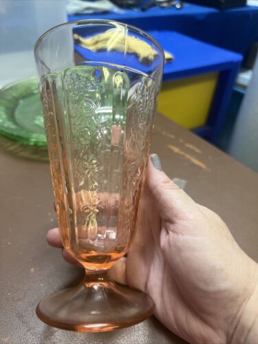 Etched Floral Uranium Tumbler (GEC) Etched Floral Uranium Tumbler (GEC)