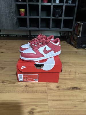 Nike Dunk Low PS White/Gypsy Rose Archeo Pink DC9564-111 Size 13c - NEW