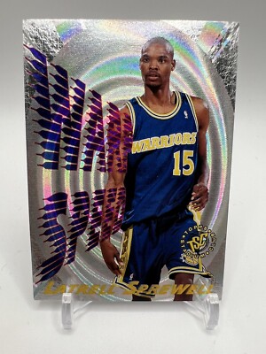 1995-96 Topps Stadium Club TSC Warp Speed Latrell Sprewell #WS12 Warriors