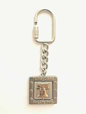 Pennsylvania Liberty Bell Spinner Keyring