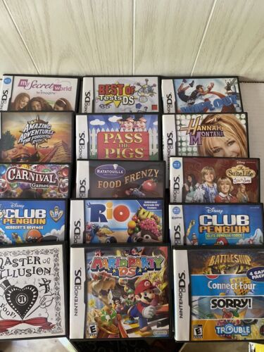 Lot Of 15 Nintendo DS Games With Manuals | eBay Lot Of 15 Nintendo DS Games With Manuals | eBay