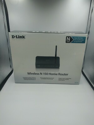 D-LINK WIRELESS N 150 HOME ROUTER 150 Mbps 4 PORT 10/100 WIRELESS N ROUTER 