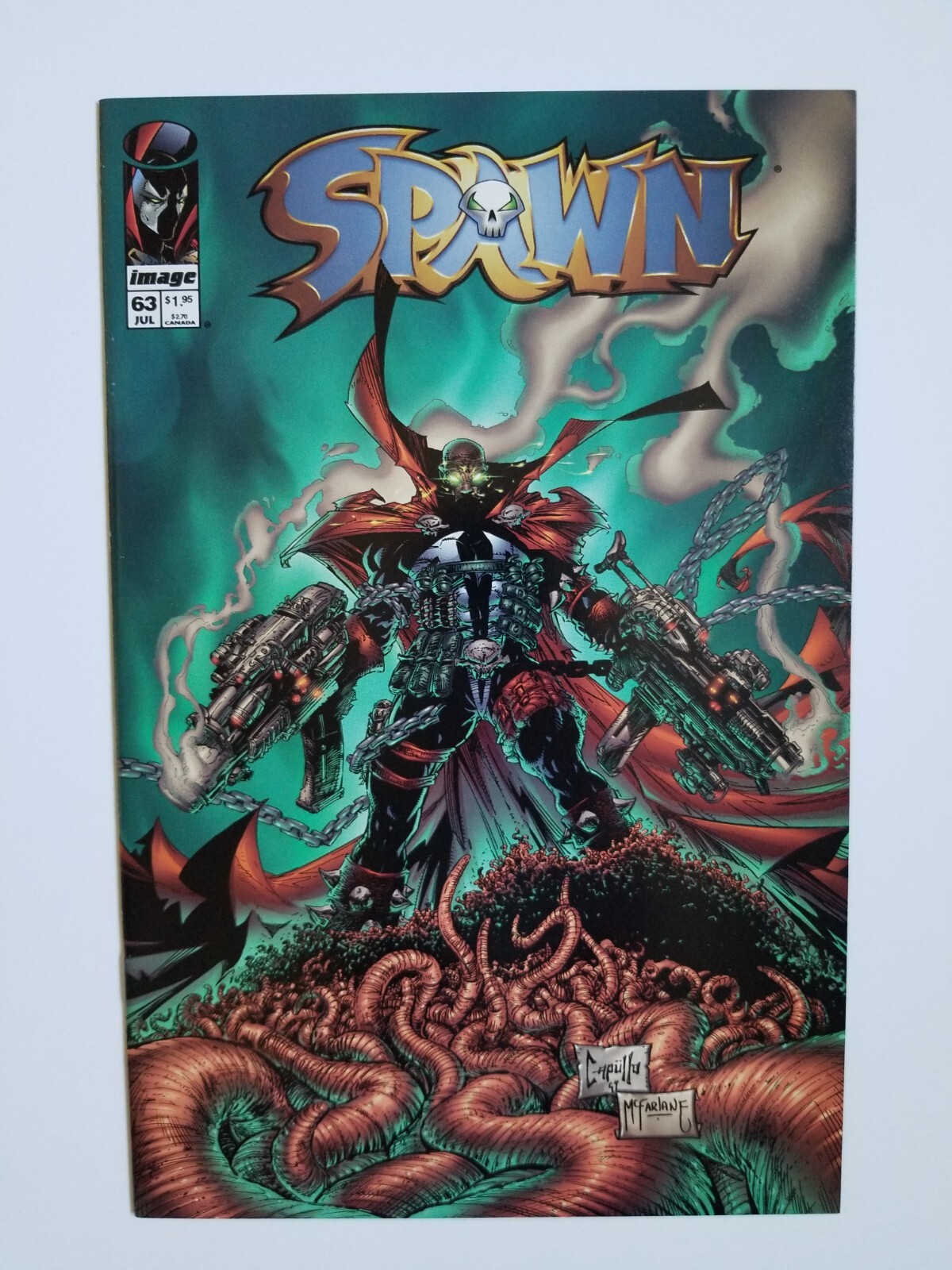 わぉーんページ Spawn #63 (1997 Image Comics) Todd McFarlane ~ Combine Shipping | eBay