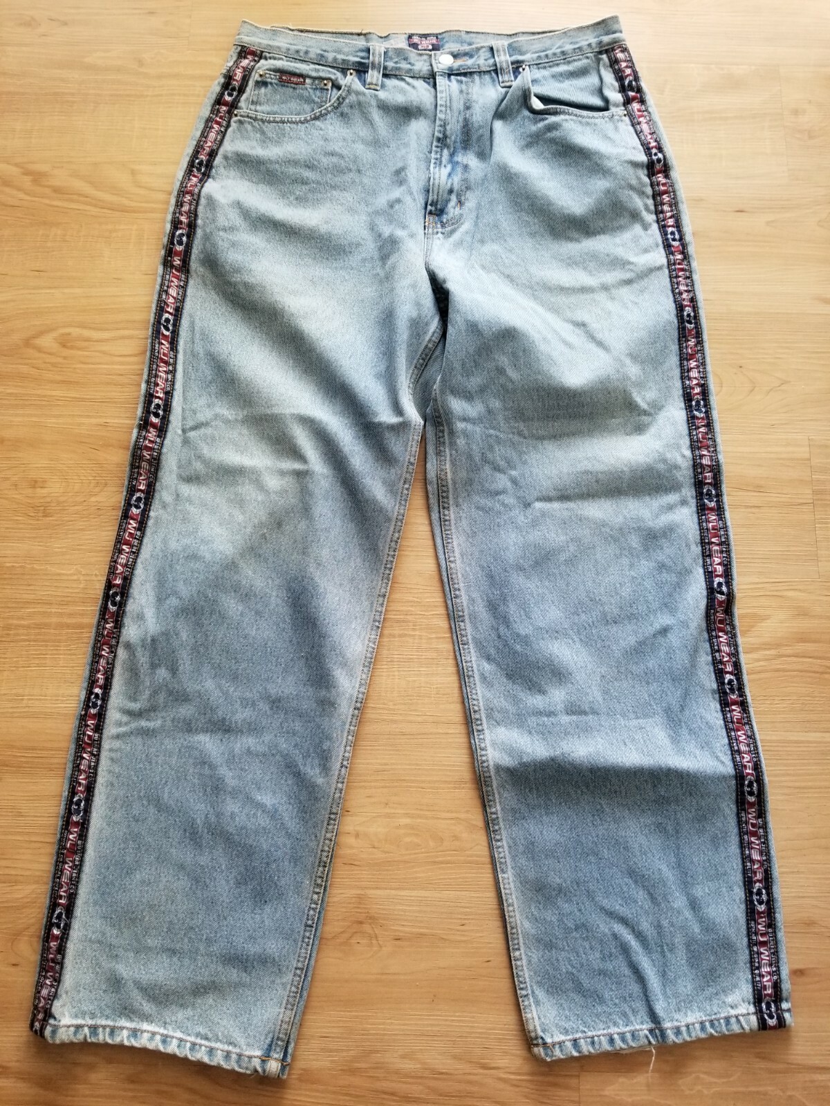 Rare Vintage 90's Wu Wear Jeans Rap Hip Hop RZA Wu Tang Clan Rare Vintage 90's Wu Wear Jeans Rap Hip Hop RZA Wu Tang Clan