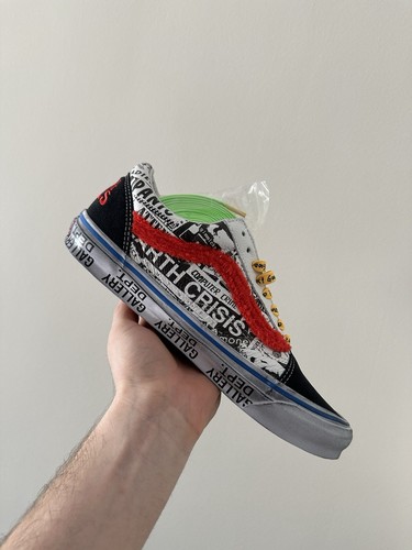 Pre-owned Vans Gallery Dept. X Og Old Skool Lx Good Luck Size 11.5 In Black