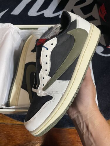 Air Jordan 1 Retro Low OG SP Travis Scott Olive (Women's Air Jordan 1 Retro Low OG SP Travis Scott Olive (Women's