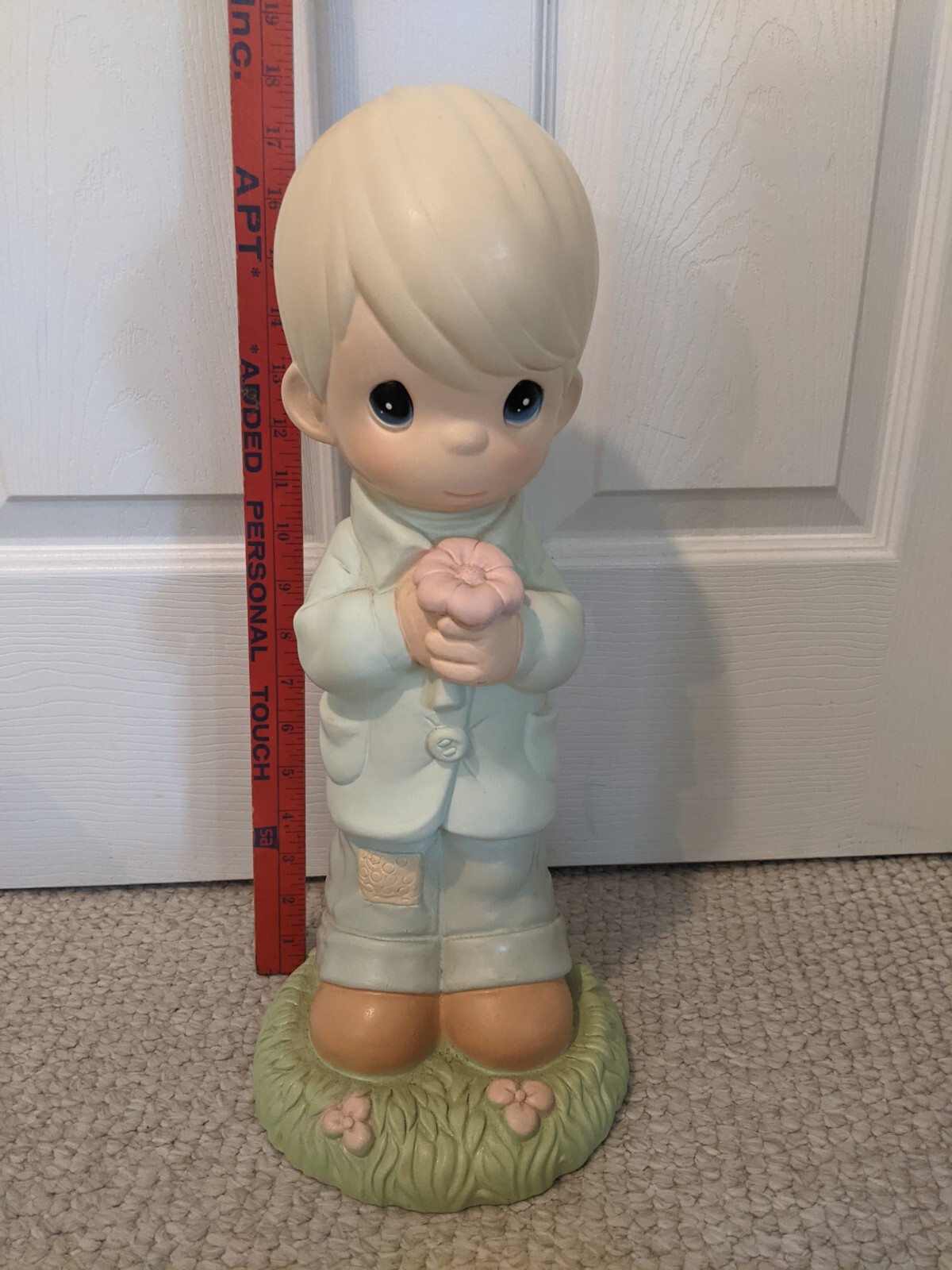 Precious Moments 222019 Oh Boy ビスク磁器フィギュア Precious Moments \u0027Oh Boy!\u0027 Boy Toddler Figurine, 222019