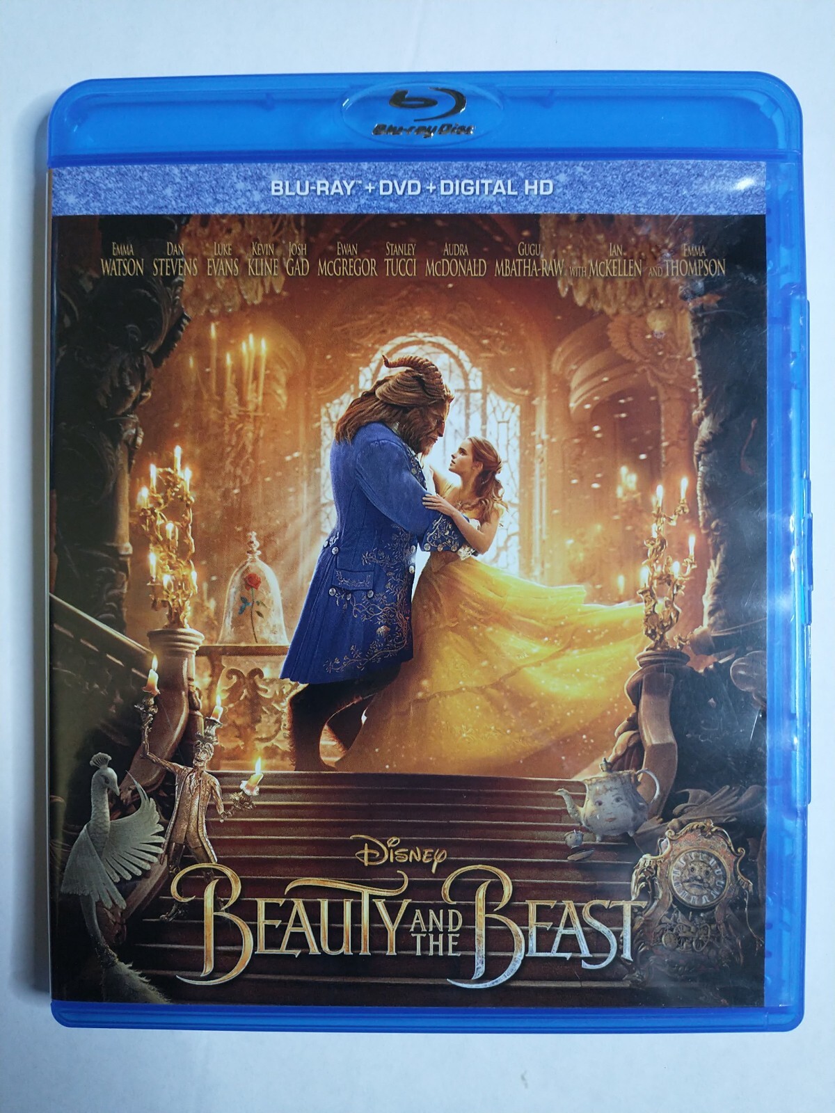 Beauty and the Beast (Blu-ray, 2017)