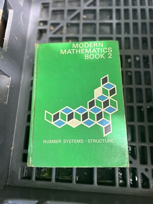 MODERN MATHEMATICS- BOOK 2-NUMBER SYSTEMS STRUCTURETEACHER'S EDITION. 1966 BE