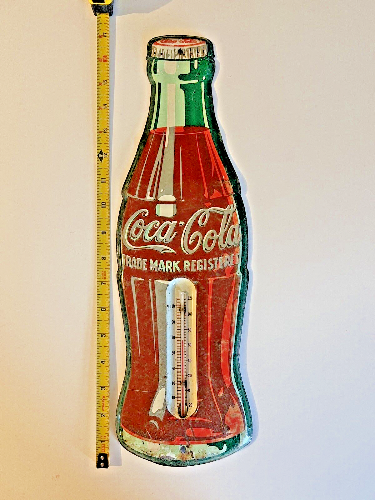 とAK-コカコーラ 景品 「温度計」 trade mark rego コカコーラ 景