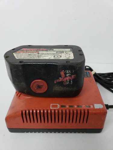 Snap-On 18V Cordless Impact w/ 2 Batteries and Ni-Cad Charger - Untested