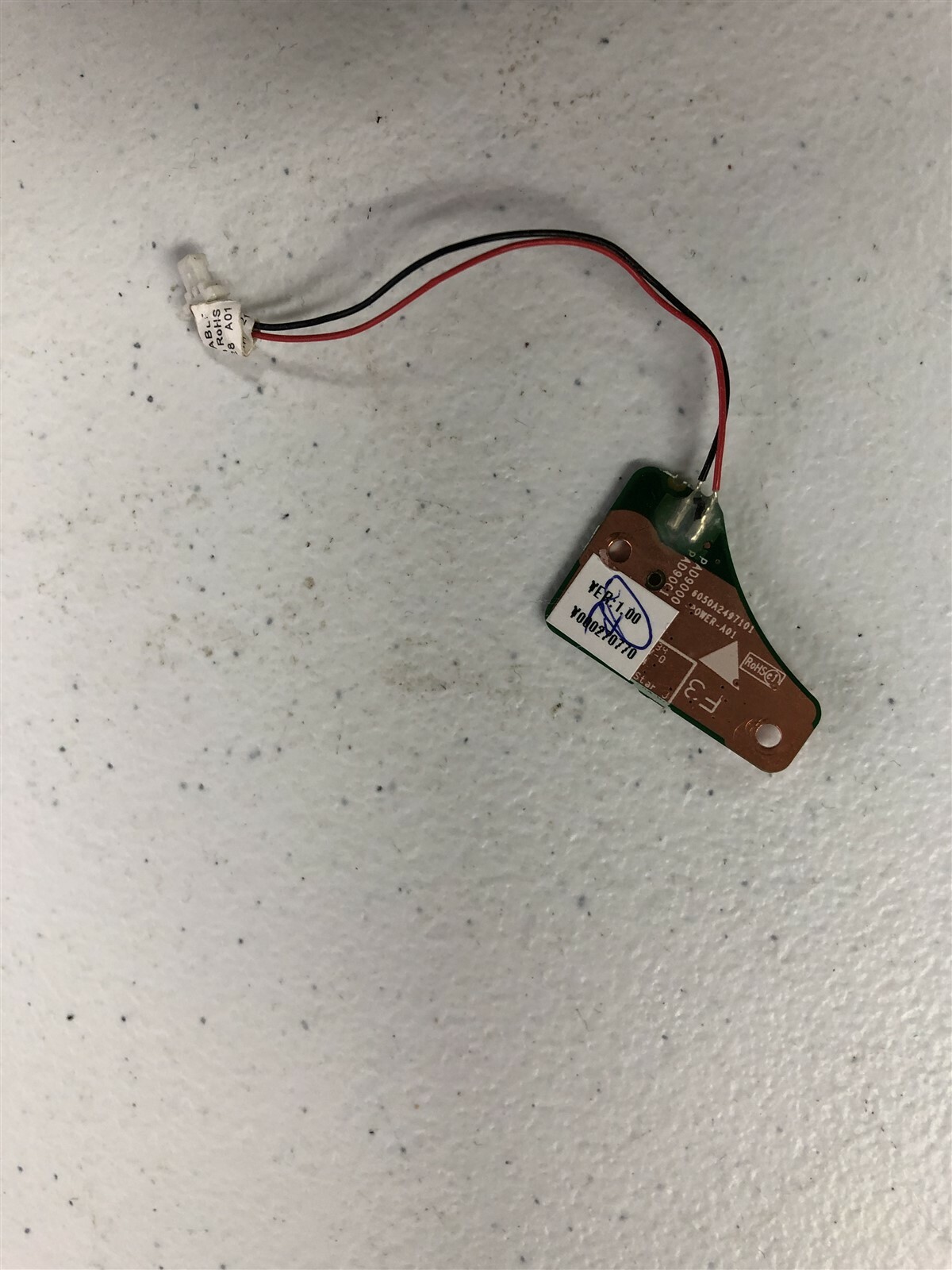 TOSHIBA Satellite S855 Series Laptop Power Button Board #PB278