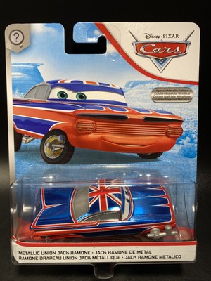 DISNEY PIXAR CARS METALLIC UNION JACK RAMONE