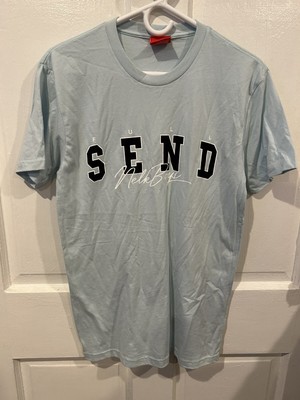 Full Send Mens T Shirt Blue NELK BOYS Authentic S New