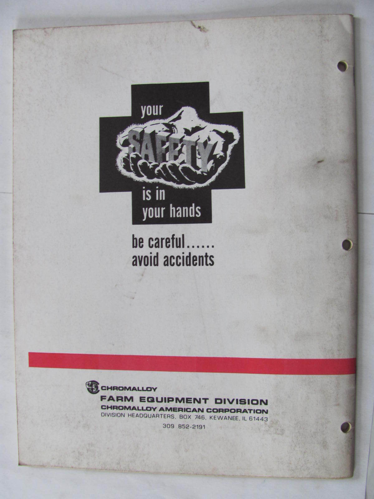 Kewanee Model 1600 Series Pulverizer Owners  Manual