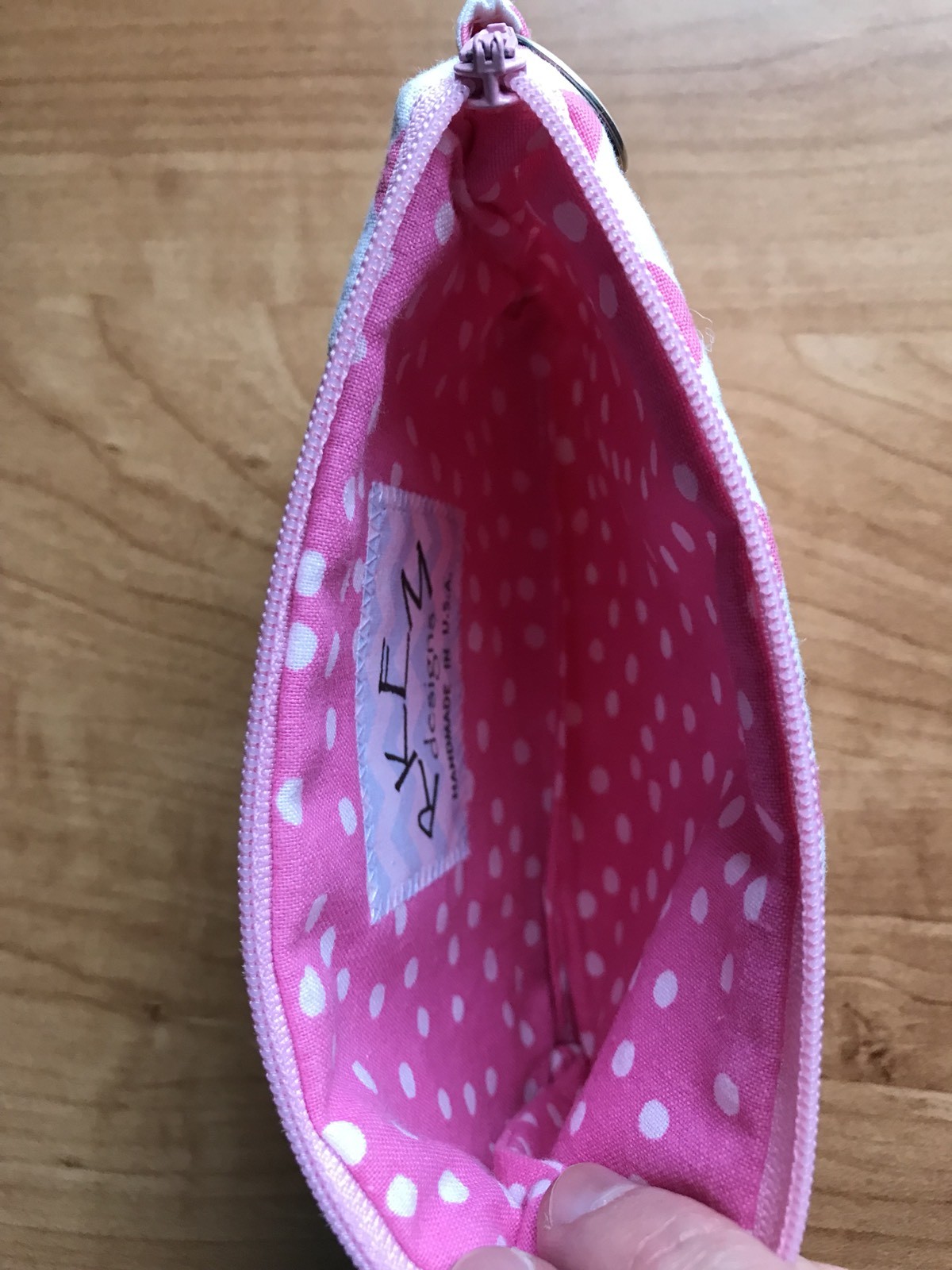 Chevron (Hot Pink) - iPhone, iPod, Cell Phone, Gadget Zipper Pouch