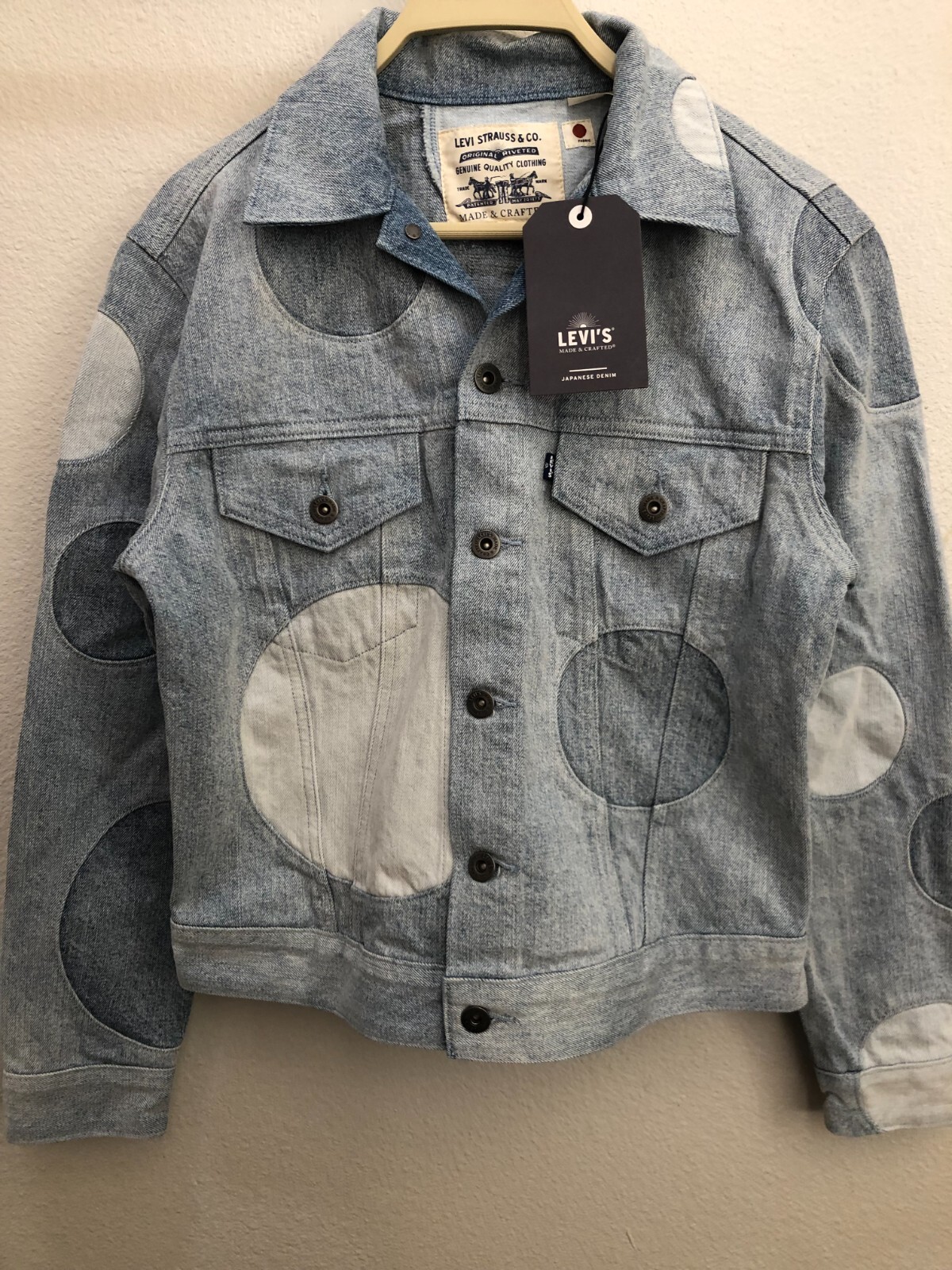 Levi's Made And Crafted Japanese Denim Trucker Jacket Levi's Made And Crafted Japanese Denim Trucker Jacket