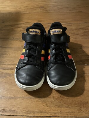 Adidas Boys Grand Court Low Black