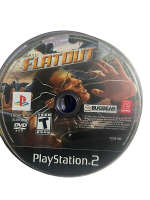 FlatOut PS2 PlayStation 2 TESTED Disc only Works Great