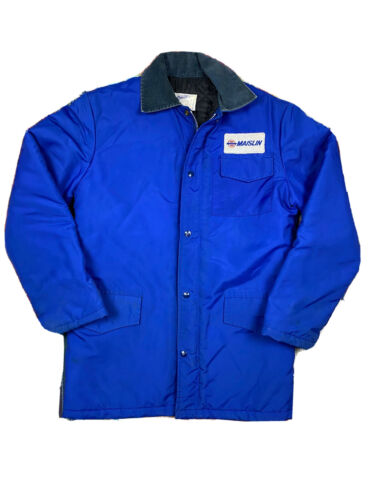 Vintage Avon Sportswear Winter Jacket Blue Quilted Maislin Pat...