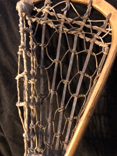 Vintage Wooden Lacrosse Stick 48 Inches