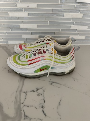 Nike Air Max 97 Tie-Dye Chicago Men\'s Shoes White-Red Multicolor ck0839-100 Nike Air Max 97  main image 3