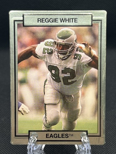 1990 Action Packed - Reggie White - Football Card #210 Philadelphia Eagles