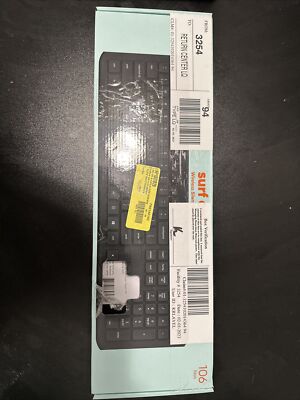 Onn Surf Wireless Silent Keyboard 106 Keys PC & MAC (100012579) -[LN] 