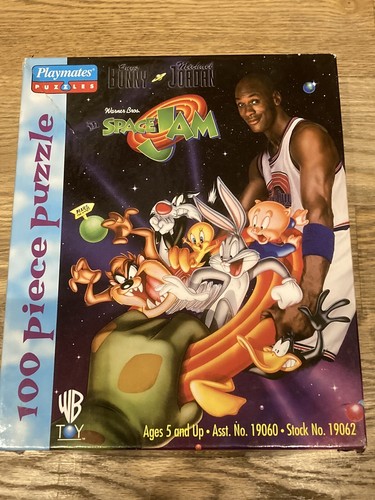 Vintage 1996 Space Jam Warner Brothers Michael Jordan 100