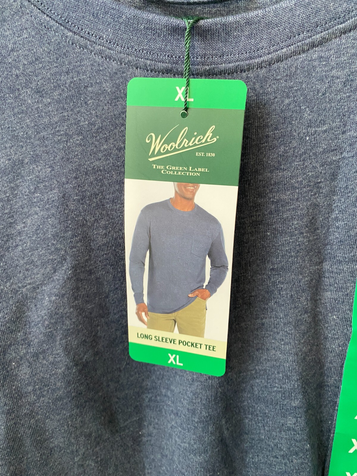 ★24SS 大人気★ONE OF THESE DAYS X WOOLRICH L/S POCKET TEE One Of These Days x Woolrich L/S Pocket Tee - Bone – Feature