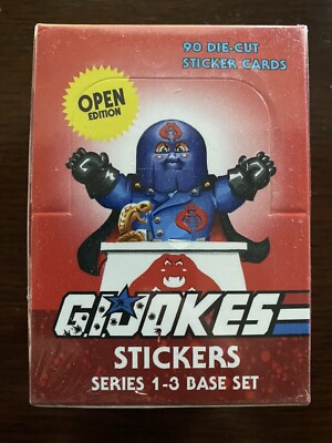 2023 Open Edition Mark Pingitore G.I. Jokes  GPK Complete Set New and Sealed