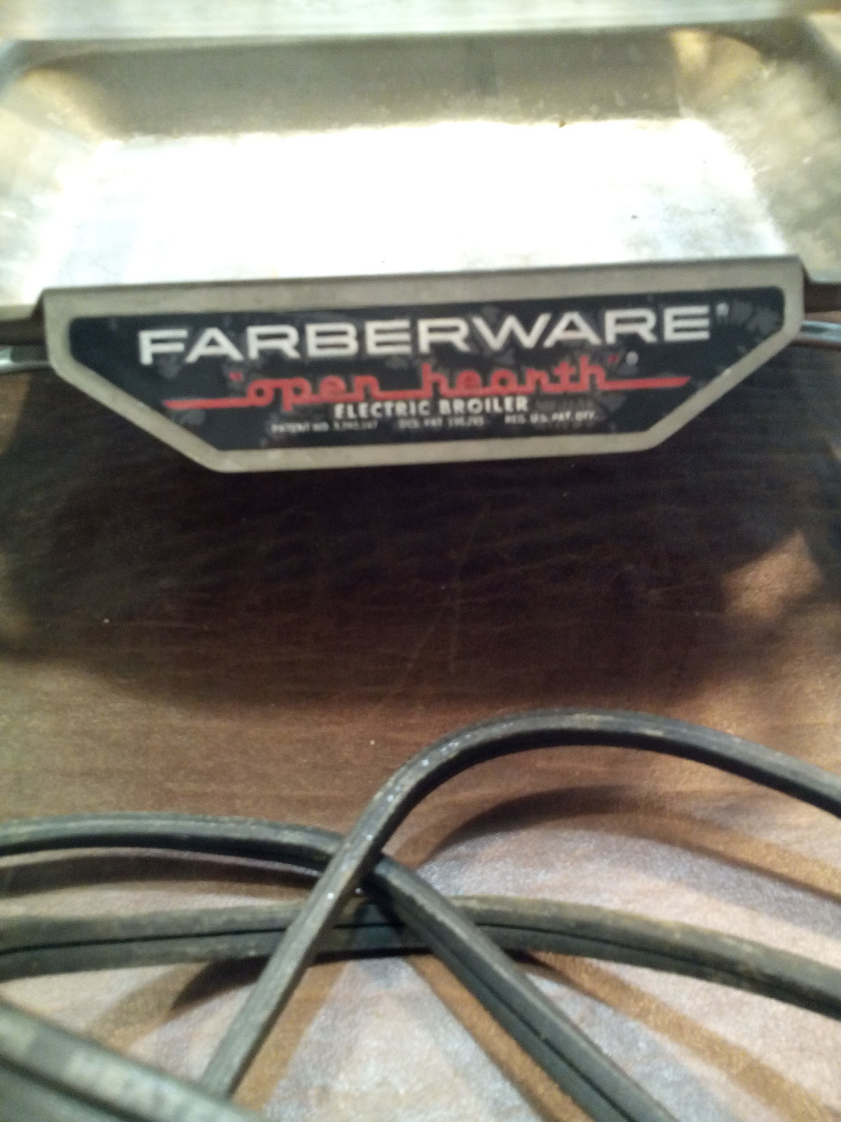 FARBERWARE OPEN HEARTH BROILER MODEL# 441